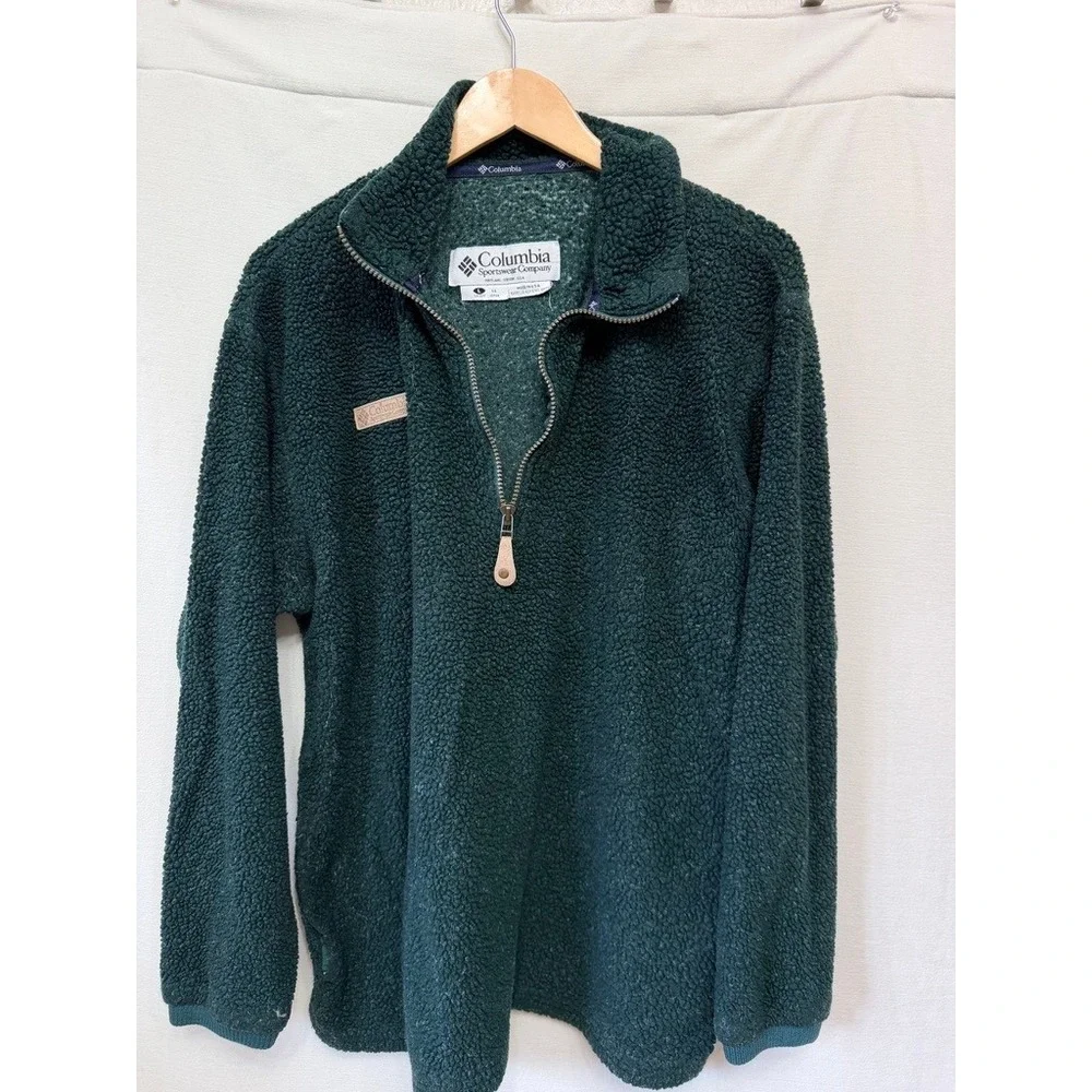 Columbia fleece zip